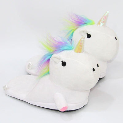Chausson Licorne Blanc