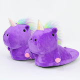 chausson violet licorne