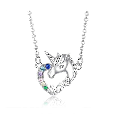 Collier Licorne Argent