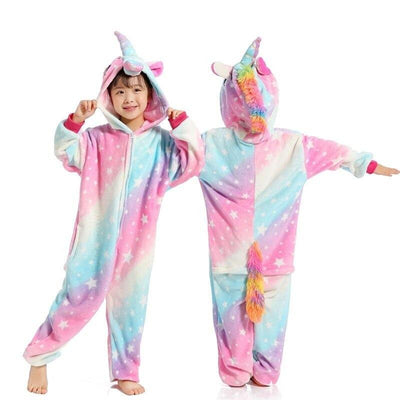 Combinaison Licorne Fille Multicolore