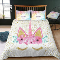 Housse de Couette Licorne Longue Corne