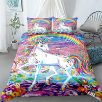 Housse de Couette Licorne Paradis