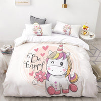 Housse de Couette Bébé Licorne