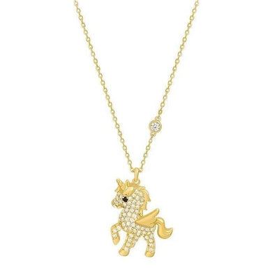 Pendentif Licorne Or