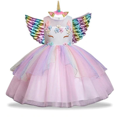 Robe Licorne Fille Déguisement