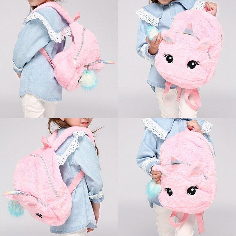 Sac a dos online licorne peluche