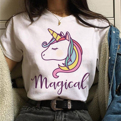 T-Shirt Emoji Licorne