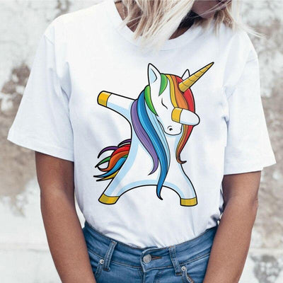 T-Shirt Licorne Femme