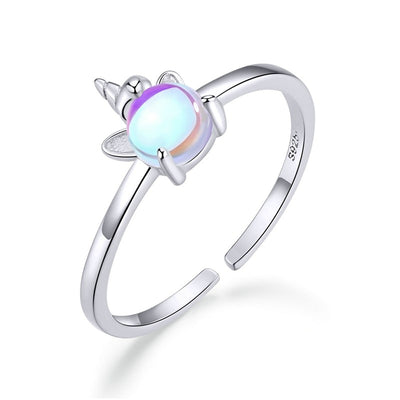 Bague Licorne Fille Argent 