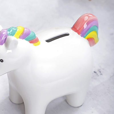Tirelire Licorne Enfant en Céramique