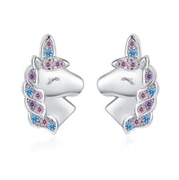 Boucles d’Oreilles Licorne 