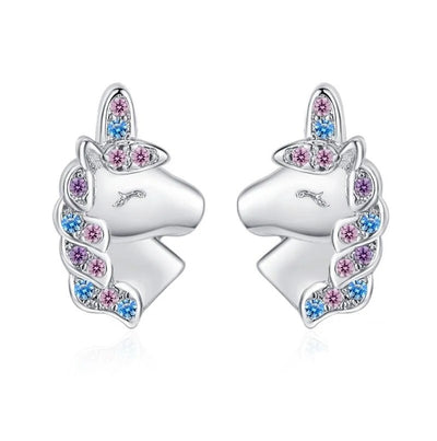 Boucles d’Oreilles Licorne 