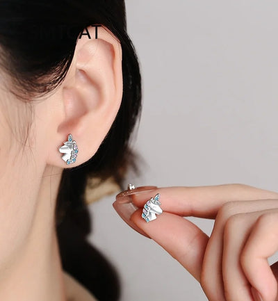 Boucles d’Oreilles Licorne pour Fille