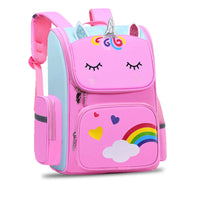 Cartable Licorne Rose 