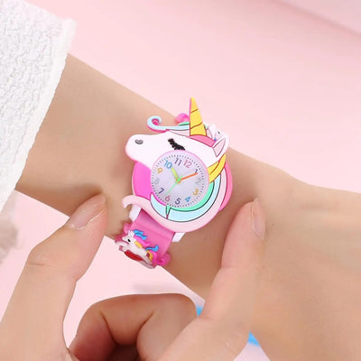 Montre Licorne Rose fille