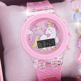 Montre Licorne rose Digital 