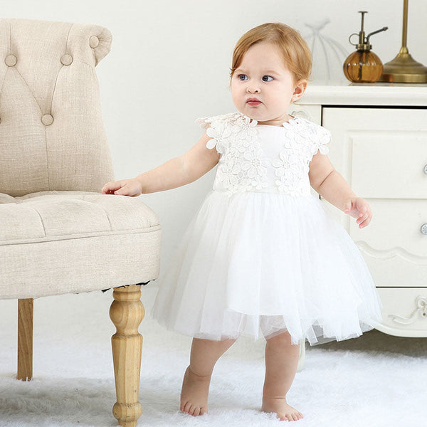 Robe Baptême Bébé Fille