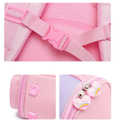 Cartable Licorne 3D Rose