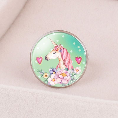 Bague Licorne Fille Amour