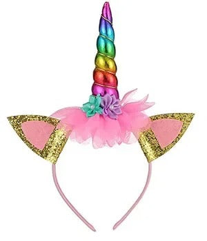 Serre-Tête Licorne Paillette Multicolore