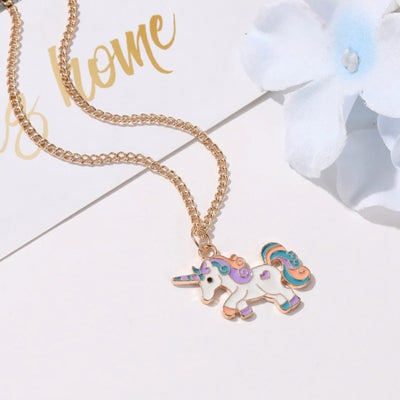 Collier Licorne kawaii