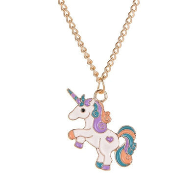 Collier Licorne pour fille