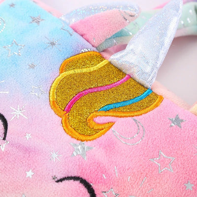 Sac à main licorne en peluche