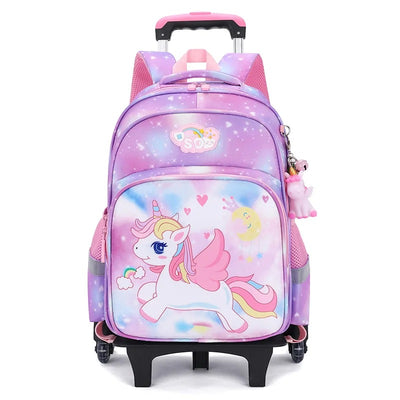 Cartable Licorne Roulettes 