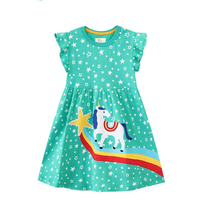 Robe Licorne Style Vintage