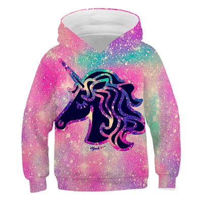 Sweat Licorne Coloré
