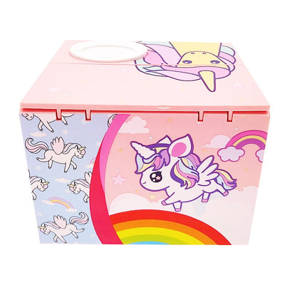 Tirelire Licorne rose 