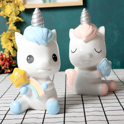 Tirelire Licorne Mignonne 