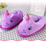 Chausson Licorne Violet