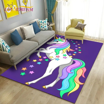 Tapis Licorne Géant