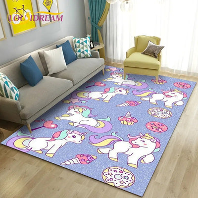 Tapis Licorne Enfant