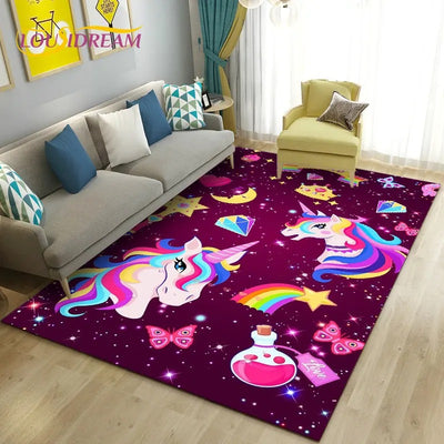Tapis Licorne Girly