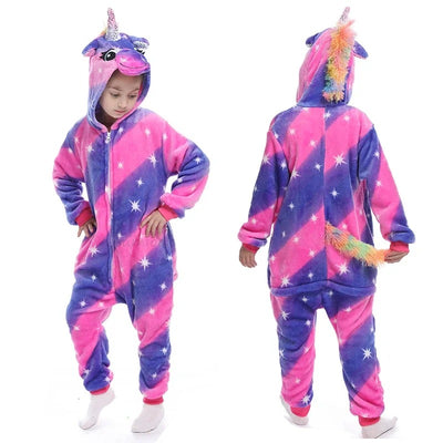 Combinaison Licorne Enfant Violet