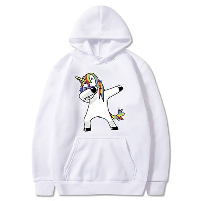 Pull Licorne Blanc