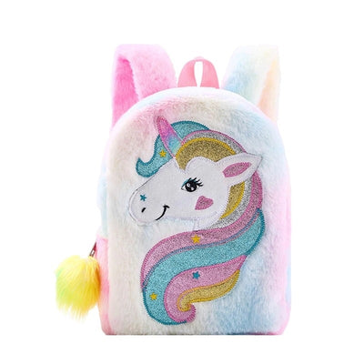 Mini Sac à Dos Licorne Peluche