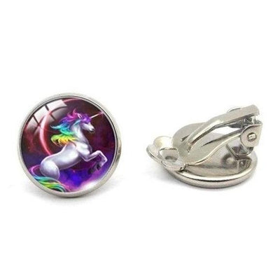 Boucles d’Oreilles Licorne Créature Légendaire
