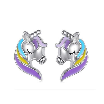 Boucles d’Oreilles Licorne Dormant