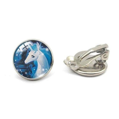Boucles d’Oreilles Licorne Femme Élégante