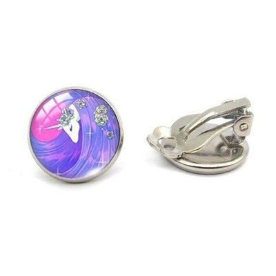 Boucles d’Oreilles Licorne Femme Fleurie 