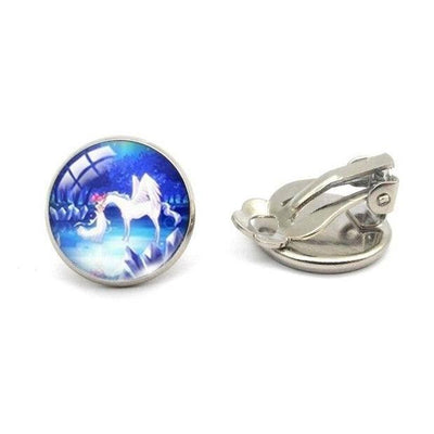 Boucles d’Oreilles Licorne Paradis 