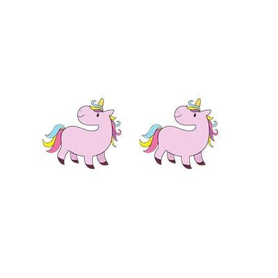 Boucles d’Oreilles Licorne Petit Enfant