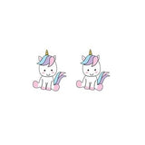 Boucles d’Oreilles Licorne Petite Fille