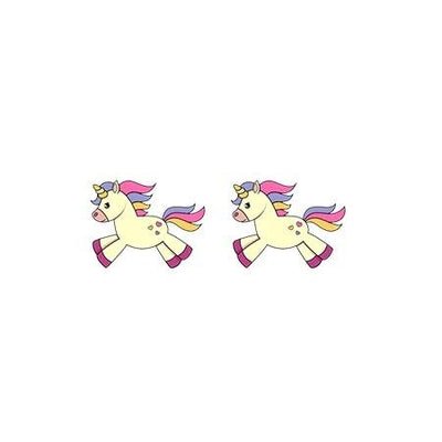 Boucles d’Oreilles Licorne qui Court