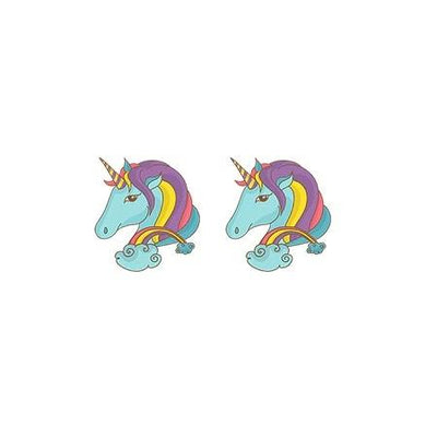 Boucles d’Oreilles Licorne Tête de Licorne