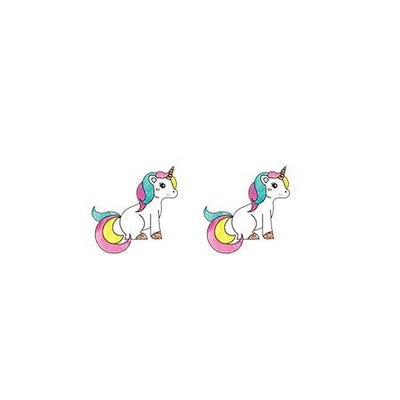 Boucles d’Oreilles Licorne Uniques