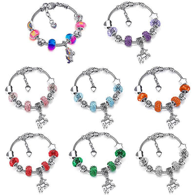 Bracelet Licorne avec des Pierres